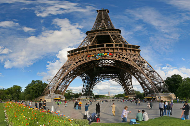 Decir a un lado Increíble Desconocido Photography of Eiffel Tower: Visit under the tower in photo and 360 tour -  photoJPL.com .::